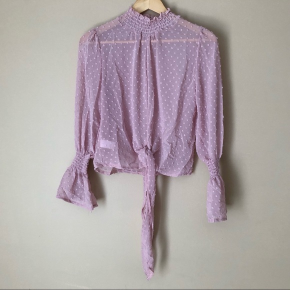 Tie Front Top - Picture 6 of 8